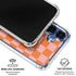 Orange Checkered Galaxy S25 Clear Case